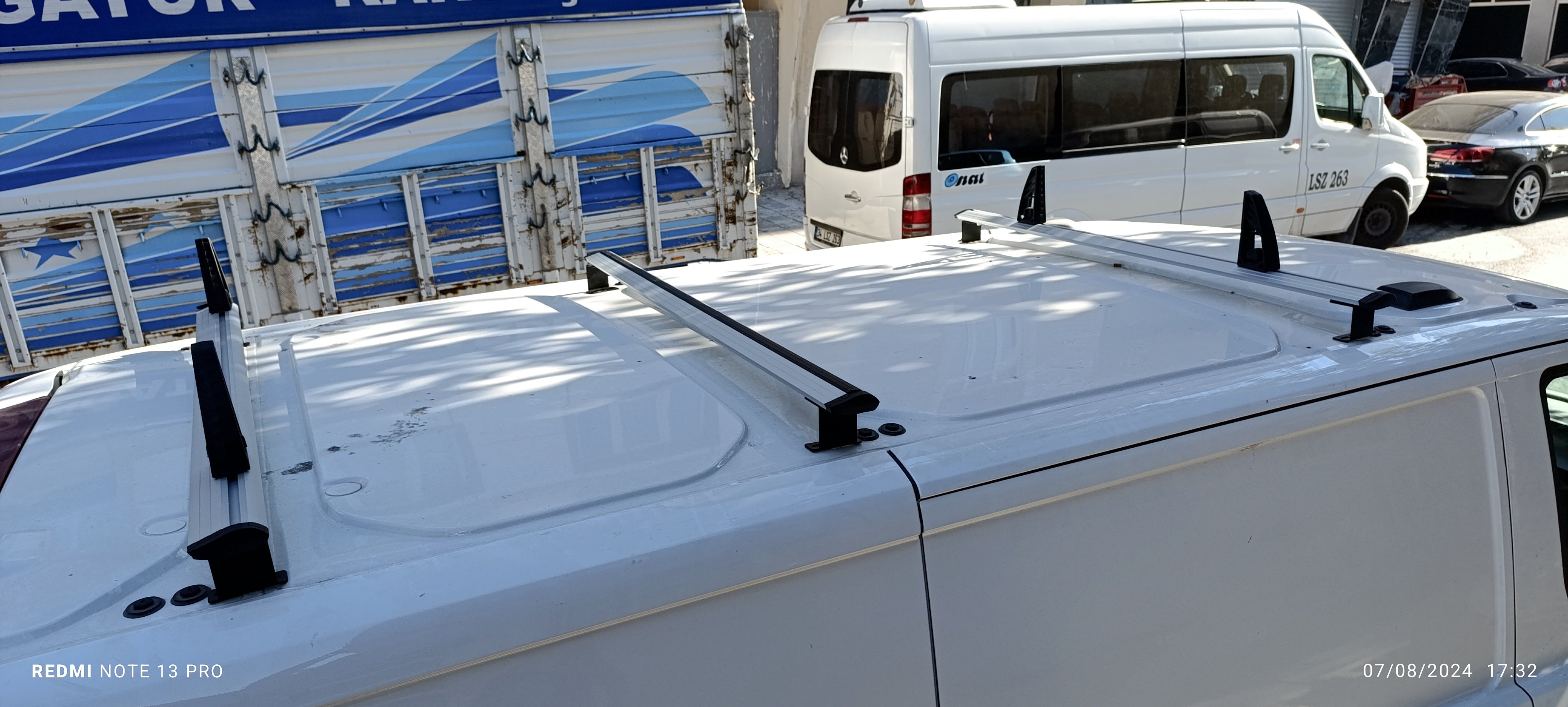 For Ford Transit Custom Roof Racks Cross Bars Carrier Alu 2013-2023 3 Qty Silver For Ford Transit Custom Roof Racks Cross Bars Carrier Alu 2013-2023 3 Qty Silver